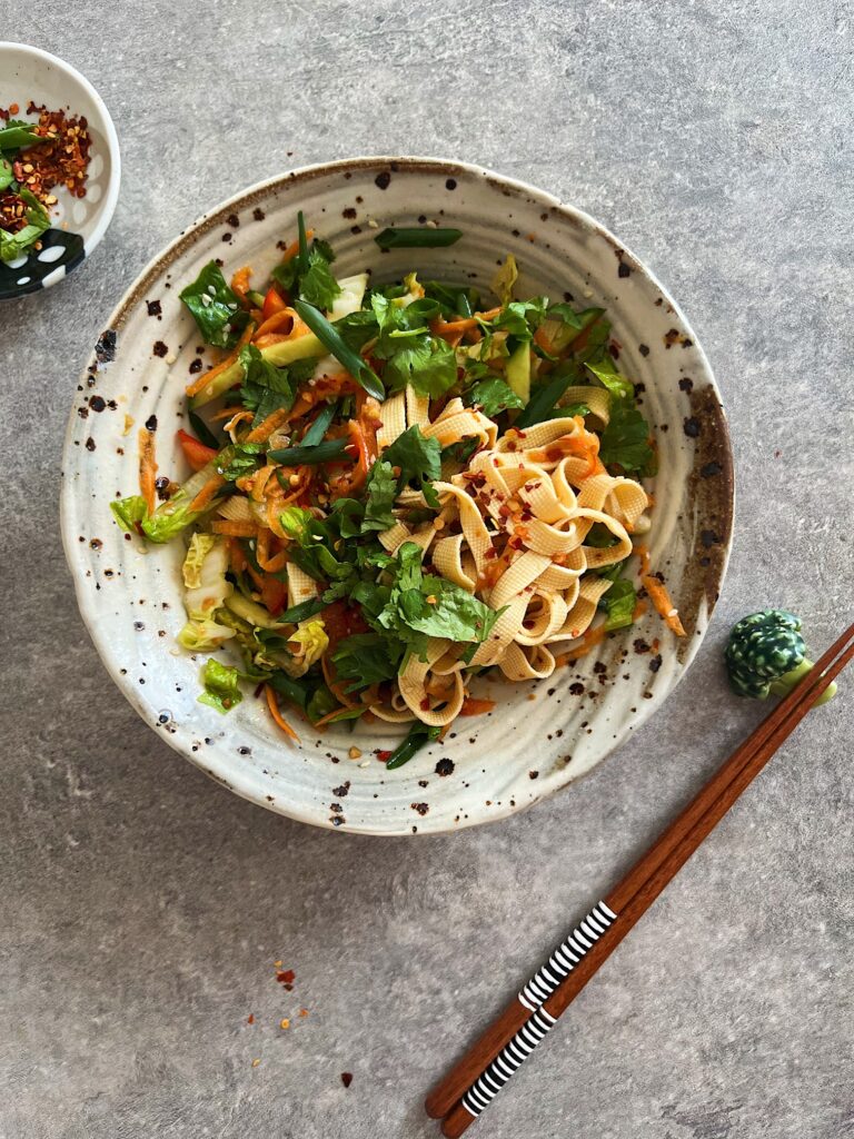 Tofu Sheets Salad