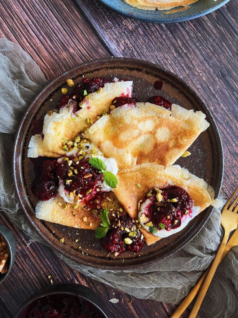 Low-Carb Crepes — Only 2g of Carbs per Crepe