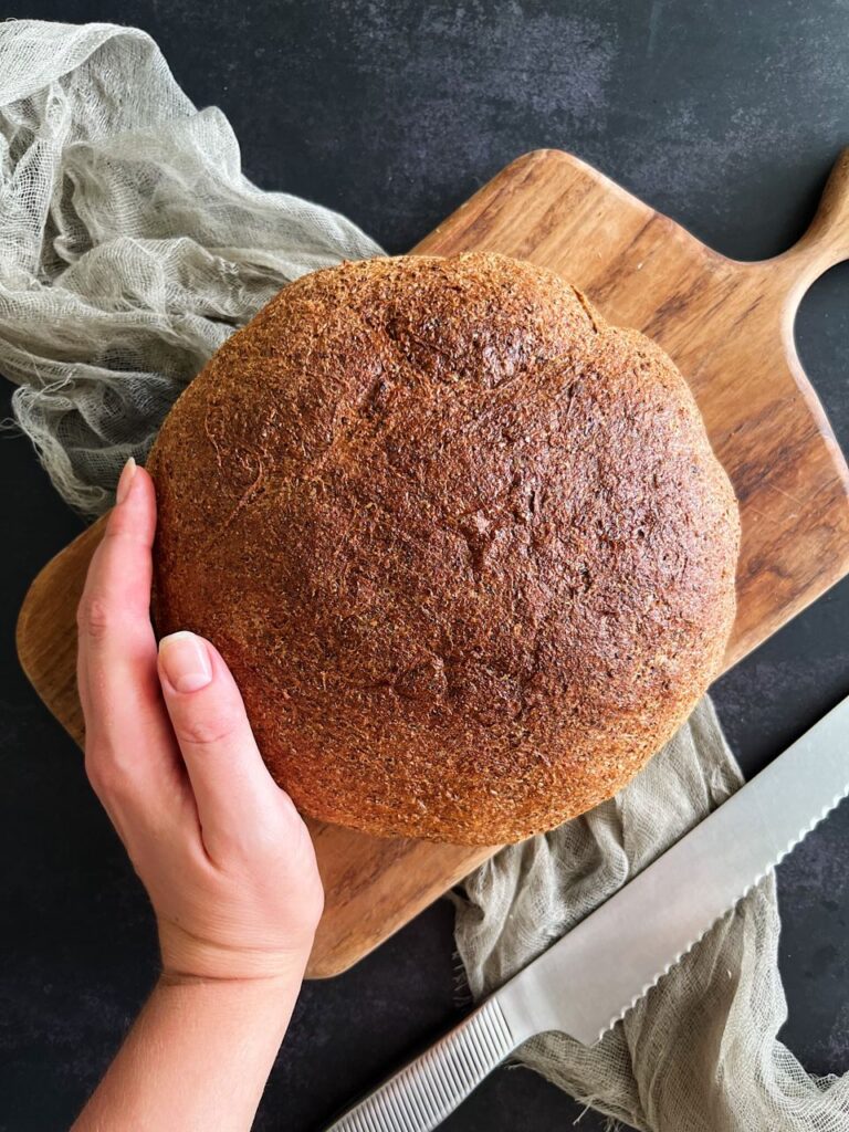 Easy Low-Carb Bran Bread